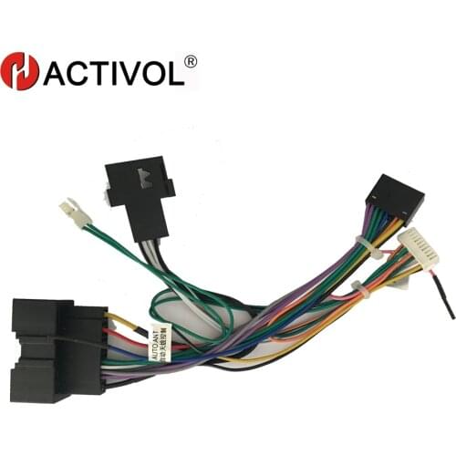 2 din Car Radio Female ISO Plug Power Adapter Wiring Harness for Ford Fiesta 2009-2012 ISO power harness For car dvd player