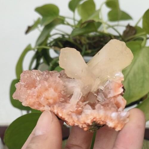 3pcs Rare Natural Raw India Zeolite Cluster Irregular Rough Stone Crystal Rock Ornaments Specimen Mineral Healing Reiki Decor