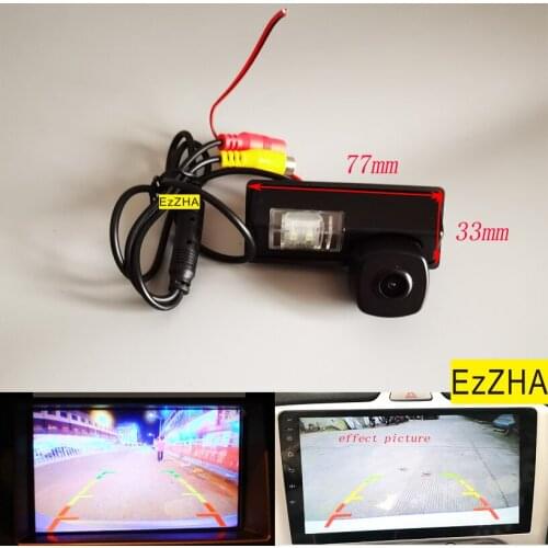 EzZHA Car Rear View Reverse Back Up Parking Camera for Suzuki SX4 Fiat Sedici Maruti Baleno Dodge Trazo C11