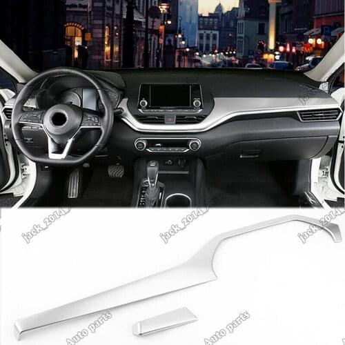 Auto Accessory Interior Trim For Nissan Teana Altima 2019 ABS Chrome Interior Center Console Panel Decal Trim