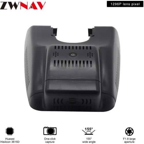 Car recorder For Highlander DX 2018 original dedicated Hidden Type Registrator Dash Cam DVR Camera WiFi 1080P