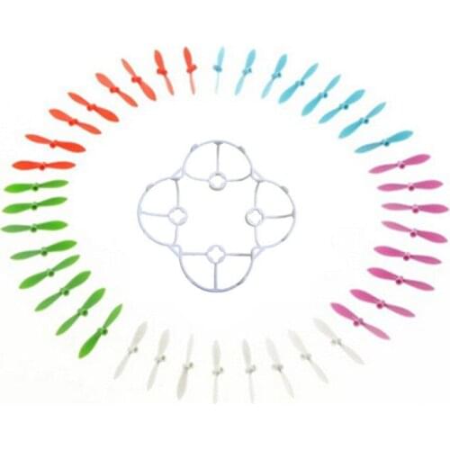 Cheerson CX10 CX-10 CX 10 mini-axis blade propeller aircraft parts and CX10 CX-10 white protective circle Accessories