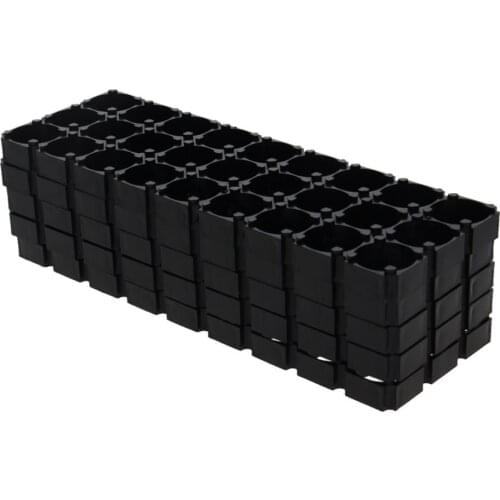 Battery Box Accessories Applicable Model 18650 3*9/3*10/4*4/4*5/4*6/4*7/4*8 Bracket Spacing 19mm Aperture 18.5mm Non-flammable