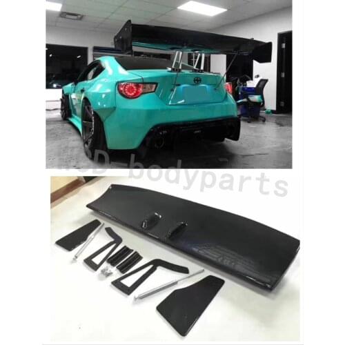For Subaru BRZ Toyota 86 GT86 Rocket Rabbit 3 generation 2012-2015 Carbon Fiber Rear Roof Spoiler Wing Trunk Lip Boot Cover Car