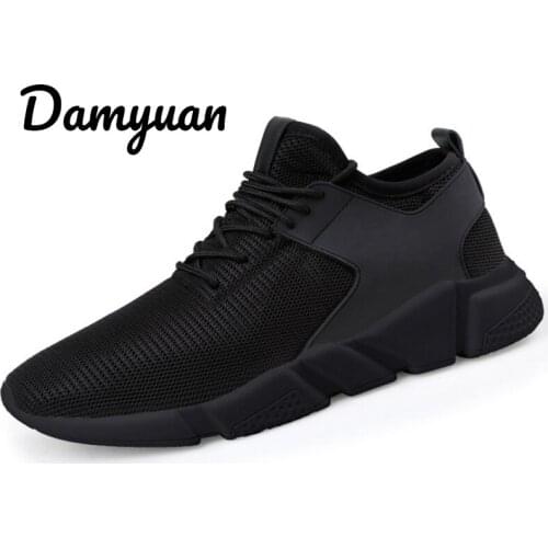 Damyuan Light Mens Running Shoes Breathable Comfortable Man Sneakers Casual Antiskid and Abrasion Resistant Men Sport Shoes