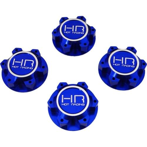 Hot Racing 25mm extra large serrated wheel nuts for 1/5 Traxxas X-Maxx