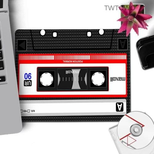 Hot Sales Cassette Tape Custom Mouse Pad Gaming Mouse Pad DIY Design Gaming Mouse Pad Rug For PC Laptop Notebook