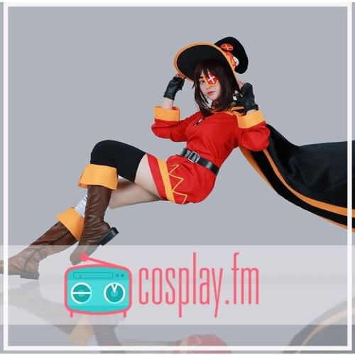 Megumin Cosplay Costume Anime Gods Blessing on this Wonderful World Costume Props