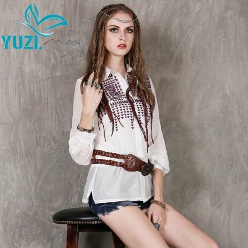 Yuzi.may Silk Blouses