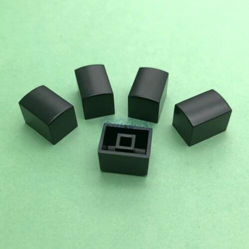 10 Piece 15 * 11 * 11.5mm black rectangular plastic keycap self-locking switch keycap square hole 3.2mm * 3.2mm