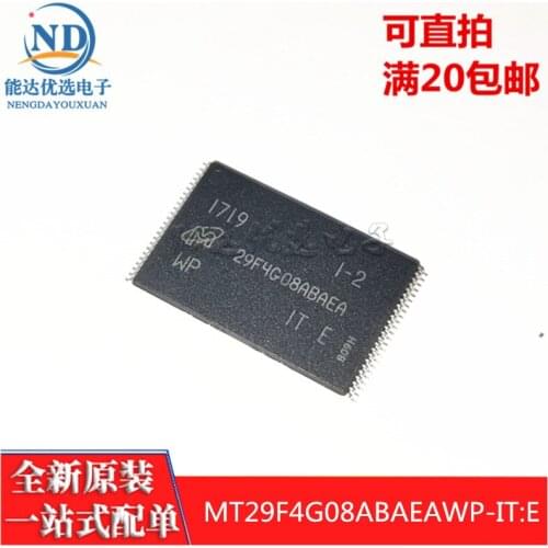 100% New&Original MT29F4G08ABAEAWP:E TSOP-48 NAND IC In Stock