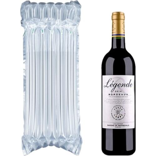 12pcs Red Wine Air Column Balloon Inflatable Packaging Milk Powder Protective Bag Roll Film Falling Protection Olive Oil Air Bag