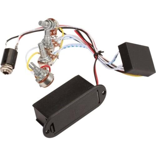 2-Band EQ Preamp Circuit For Active Bass Pickup Volume Tone Pots Balance Volume