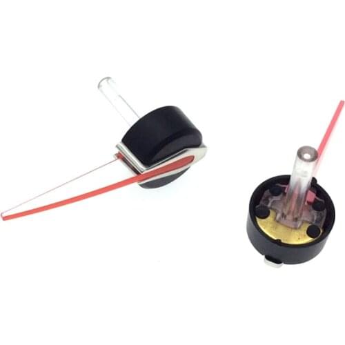 2pcs 31mm Car instrument meter pointer red plastic cluster hole 1mm