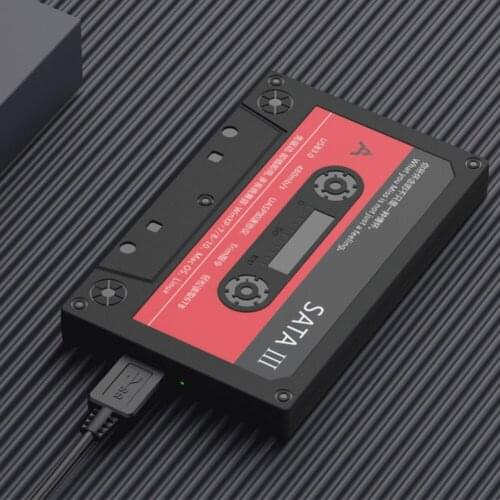 2.5 inch USB 3.0 SATA HDD SSD External Hard Drive Enclosure to USB Disk Box Supports Operating System Windows for PC