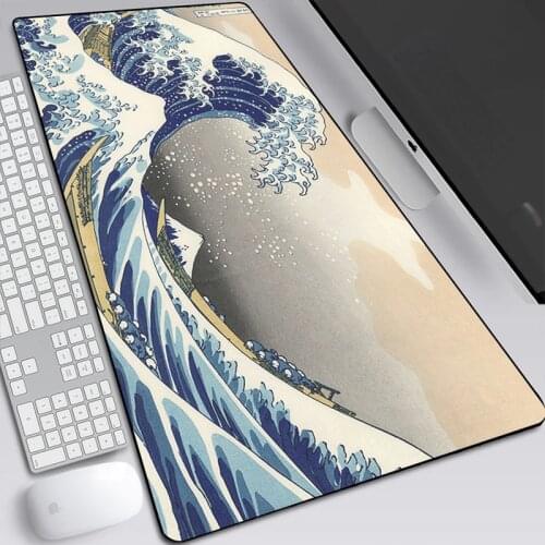 Japan Famous Mount Fuji Mouse Pad 90x40cm Anime XXL Gaming Padmouse Gamer Laptop Keyboard Mouse Mats For Playing Game CSGO