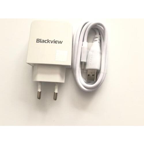 Original Blackview BV8000 New Travel Charger + USB Type-C Cable For Blackview BV8000 Pro MTK6757 Octa Core 5.0" Free Shipping