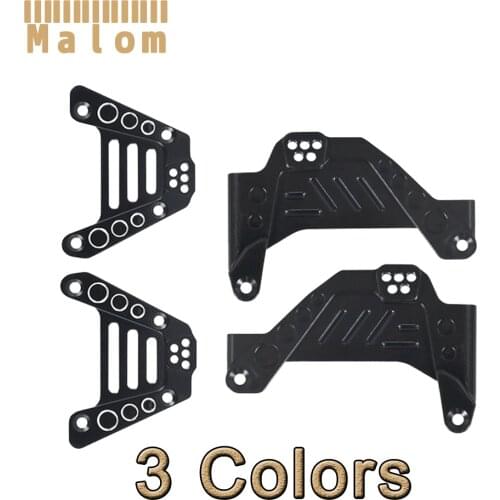 Aluminum Alloy Front and Rear Shock Towers Adjustable Shock Absorbers Mount Upgrade Parts for 1/10 RC Crawler Axial SCX10 III