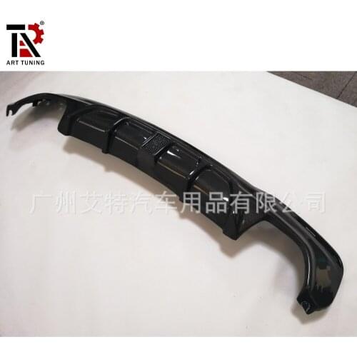 Suitable for New Bmw 5 Series G30 G38 m Sport Kit Changed Fd Model Carbon Fiber Rear Lip with Lamp, Direct Sale From