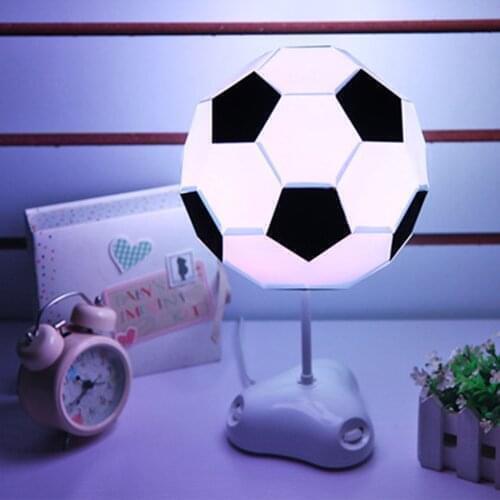 Bedroom Bedside Lamp Football Night Light Diy Lamps Ball Light Usb Changing Colorful Led Night Lights Home Decoration Table Lamp