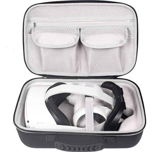 Portable Storage Bag For Oculus Quest 2 VR Headset and Accessories Large Capacity Travel Carrying Case Shoulder Bags Suitcase