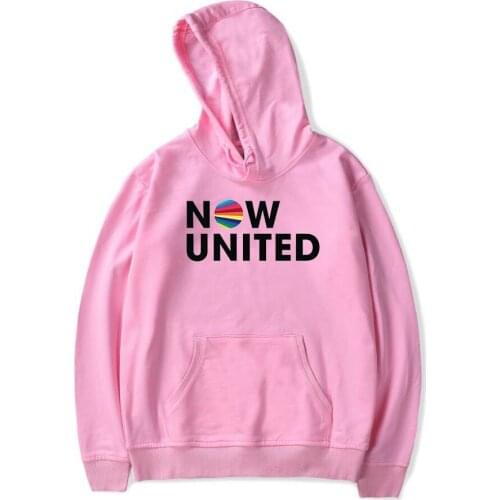 Fashion Now United - Better Album Hoodie Sweatshirts Women Better Now United Lyrics Pullovers Kawaii Harajuku Streetwear Hoody
