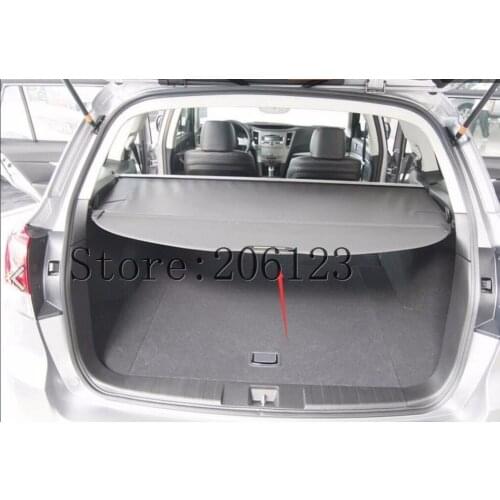 For Subaru Legacy Crossover 2010 -2018 Car Rear Trunk Security Shield Cargo Cover High Qualit Black Auto Accessories