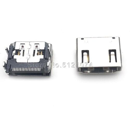 10pcs/lot HDMI 19P female seat Type A SMT Socket 19PIN HD Laptop Computer Interface