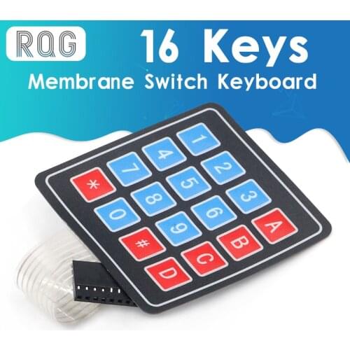 16 Key 4 x 4 Membrane Switch Keypad 4x4 4*4 Matrix Array Matrix Keyboard for arduino DIY KIT
