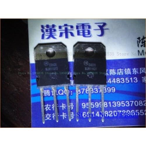 2pcs/lot=a pair MJH11019 MJH11020 TO-3P
