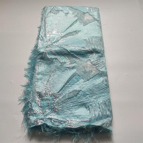 African Sequin Tulle Lace Fabric High Quality French Net Lace Fabric Organza Embroidery Nigerian Lace Fabric Wedding ogs0014