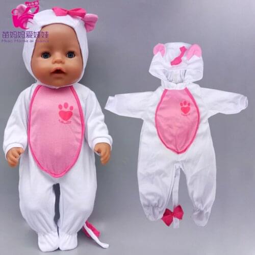Doll Accessories 43cm Baby Dolls Clothes Coat with Hooded Hat Fit for 18 Inch Dolls Coat Sets Baby Girl Christmas Gift