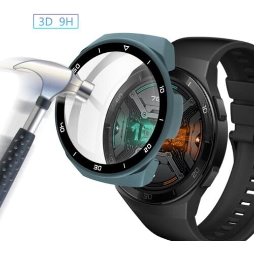 For Huawei Watch GT 2e Dial Scale Case Full Cover Screen Protector for huawei gt 2e gt2e gt2 e protective watch shellcase cover