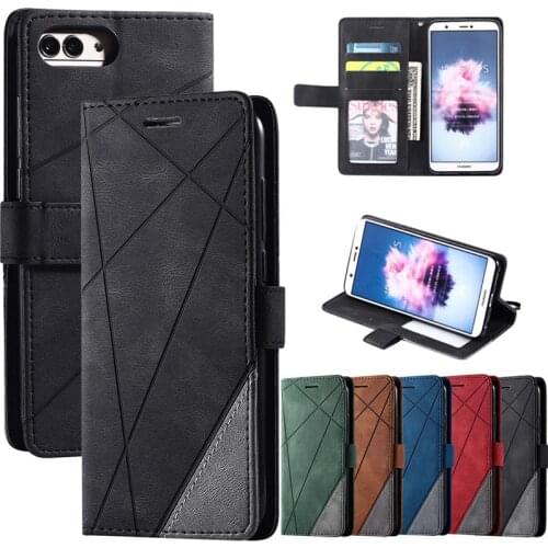 PSmart 2019 Case on Etui Huawei P Smart 2019 POT-LX1 Cover Flip Leather Cases Huawei P Smart FIG-LX1 2020 Coque Wallet Covers