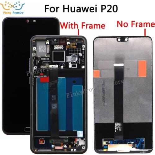 For Huawei P20 LCD Display +Touch Screen Digitizer Assembly Replacement for Huawei EML-L09 EML-L22 EML-L29 EML-AL00 LCD Screen