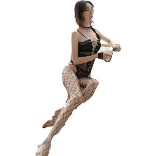 Lace Lingerie Couple Sex Game Cosplay Romantic Sleepwear Underwear Sexy Lingeric Romantic Make Love Dress for Women