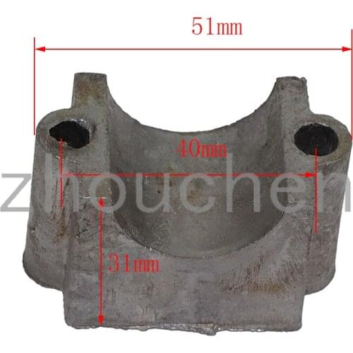 Mini motorcycle power-assisted bicycle modified two-stroke 48cc (F50) gasoline engine full set of 2-hole cover