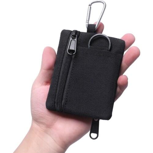 Multifunction Key Card Case Sports Zipper Bags Pouch Molle Bag Outdoor Molle Pouch