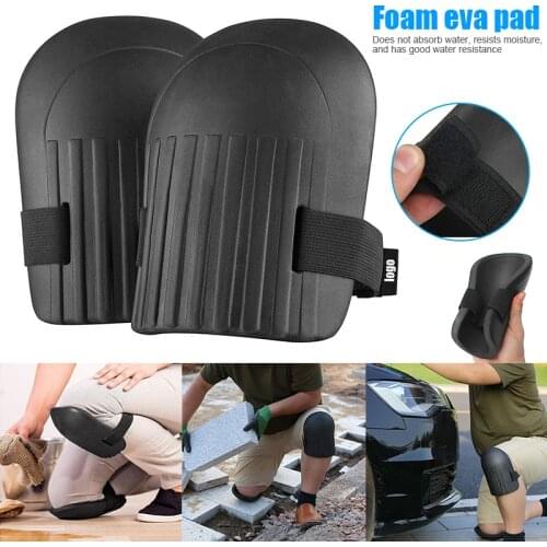 New 1 Pair Covered Foam Knee Pad Professional Protectors Sport Work Kneeling Pad DOM668