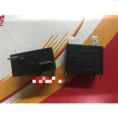 10 pçs/lote new relay SFK-105DM 5VDC SFK-112DM 12VDC SFK-124DM 24VDC SFK-112DM-12VDC SFK 112DM 12V 24V 4PIN 20A