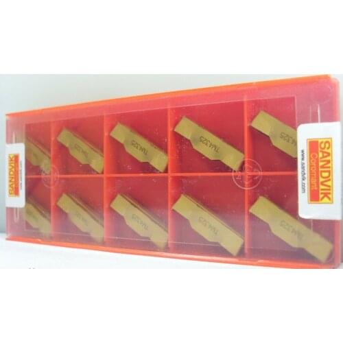 ORIGINAL 10PCS CARBIDE INSERT N123L2-0800-0008-TM4225