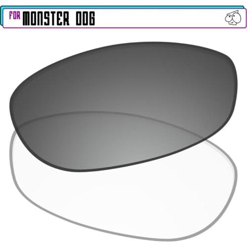 EZReplace Polarized Replacement Lenses for - Oakley Monster Dog Sunglasses - Eclipse Photochromic