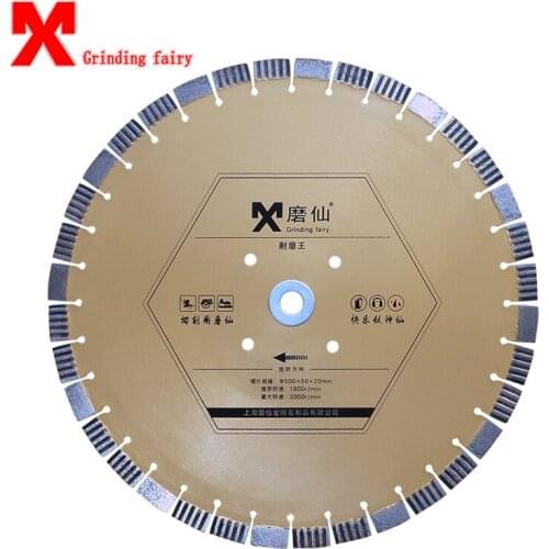 MX The high Tooth Durable King 500mm Concrete Road Cutting Strip Open Wall Broken Diamond Saw Blade