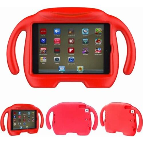 For iPad Mini Case Lovely robot Kids Friendly Non-toxic EVA Foam Shockproof Stand Cover Cases for iPad Mini 1/2/3/4 Coque Capa