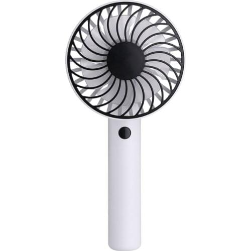 Handheld Battery Operated Fan With 7 Blades 3 Speeds USB Chargin Low Nois Mini Fan Silent Fan Electric Hand Fan Portable