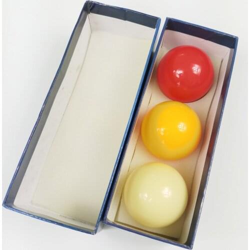 2017 New Phenolic Resin Standard 61.5mm Carom Balls high quality billiards carom cue balls