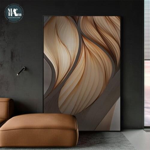 Nordic Simplicity fashion Canvas Posters Print Modern Abstract line Wall Art Painting Decoration Picture Living Room Home Decor