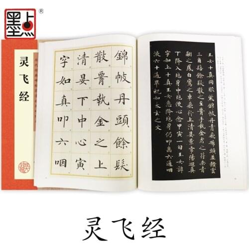Chinese Calligraphy Book Stone Inscriptions Copybook Dynasties HD Writing Ling Fei Jing Modian