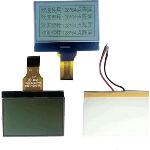 1.4 inch LCD display with LED backlight 12PIN 12864 dot matrix COG LCD module