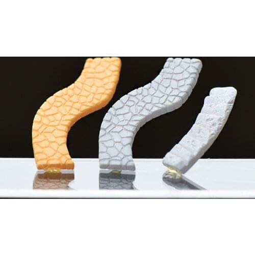 10PCS Ladder Way Road Corridor Stairs Small Figurine Statue Ornament Miniatures Crafts Home Flower Disk Desk Decor Gift